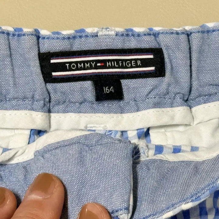 [BUNJANG] Tommy Hilfiger Gingham Check Shorts / 타미힐피거 깅엄체크 쇼츠 반바지 164