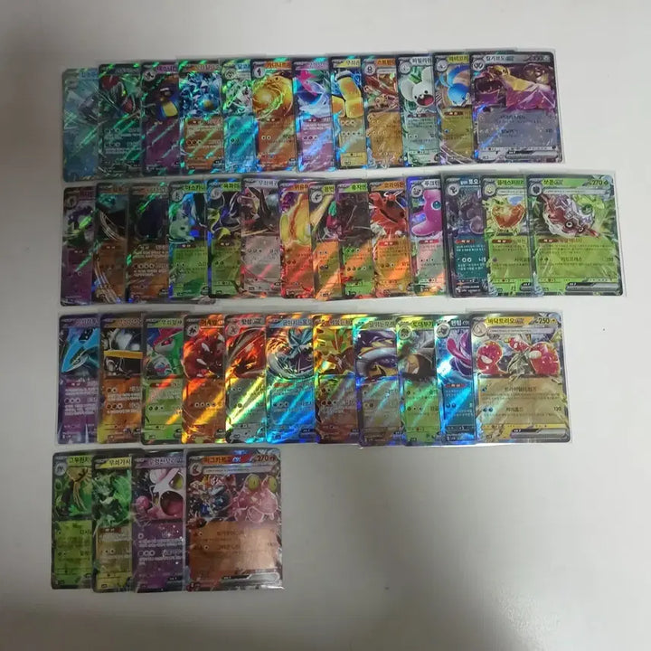 [BUNJANG] Pokemon Card Ancient (sv4k) - Crimson (sv5a) ex RR Collection / 포켓몬카드 고대(sv4k)~크림슨(sv5a) ex RR 모음