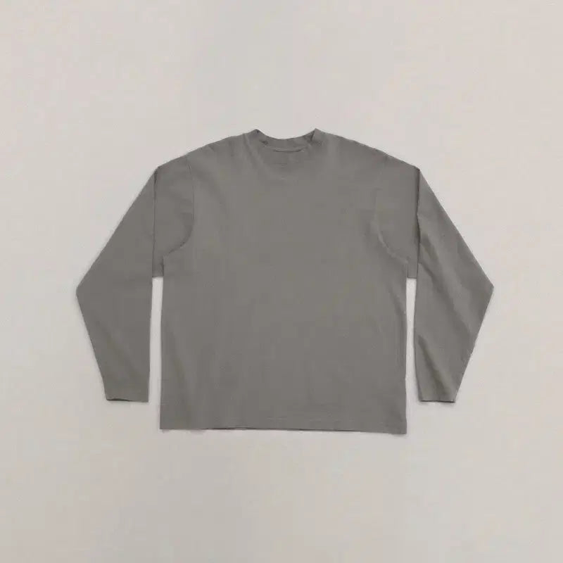 [BUNJANG] YZY GAP Long Sleeve T-shirt Light Gray / 이지갭 롱슬리브 긴팔티 라이트그레이