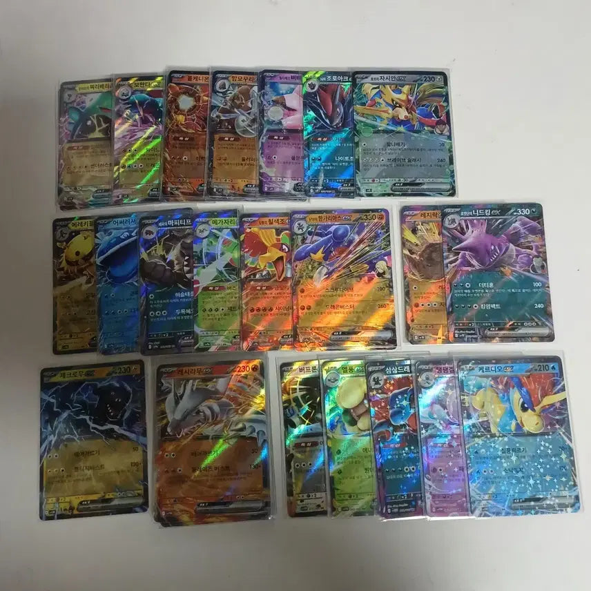 [BUNJANG] Pokemon Card Battle (SV9) - White (SV11W) EX RR Collection / 포켓몬카드 배틀(sv9)~화이트(sv11W)ex RR 모음