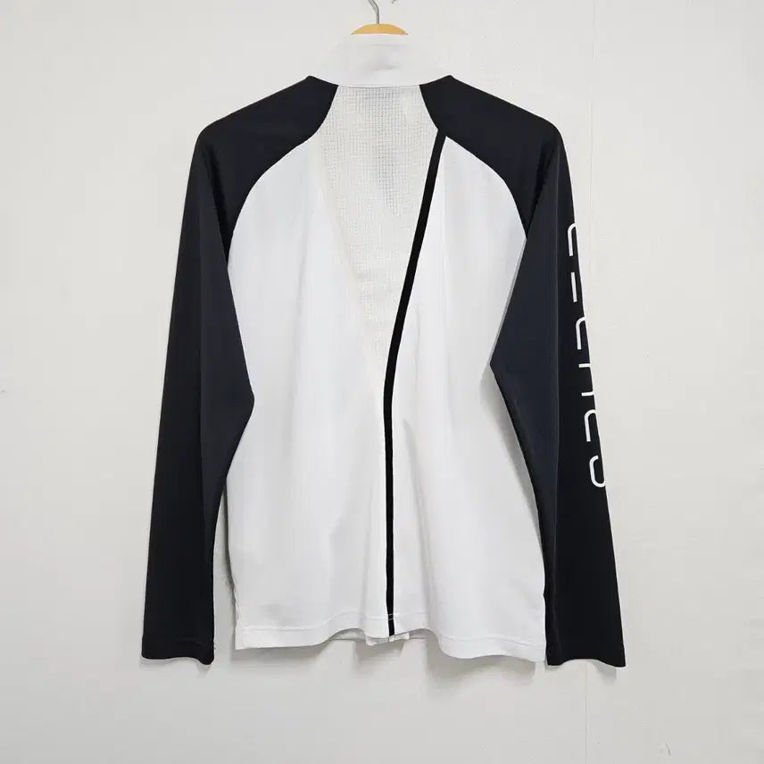 [BUNJANG] L 100 Spider Black White Track Top Jersey / L 100 스파이더 블랙 화이트 트랙탑 져지