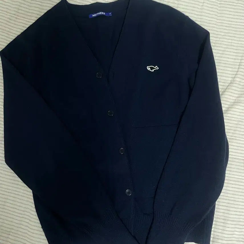 [SOLD OUT] neithers MERINO WOOL CARDIGAN (NAVY/3)