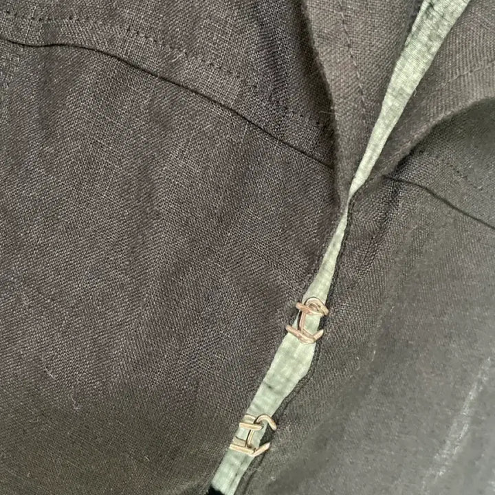 [BUNJANG] Max Mara Max&amp;Co Linen Black Jacket / 득템찬스)막스마라 max&amp;co 린넨100검정자켓
