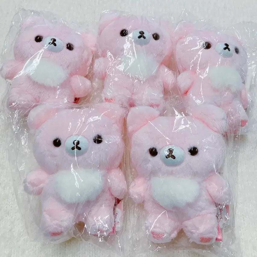 [BUNJANG] Rilakkuma Store Chairoikoguma 5 Colors Mascot Plush Doll / (현물/예약) 리락쿠마 스토어 차이로이코구마 5컬러 마스코트 누이 인형