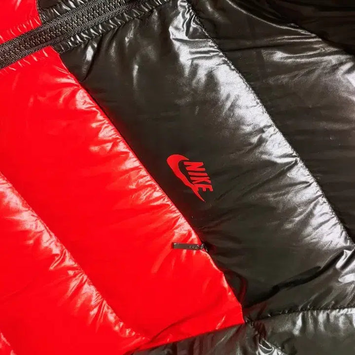 [BUNJANG] Nike Lightweight Down Jacket Red Black 578 / [3XL] 나이키 경량 패딩점퍼 700 레드블랙578