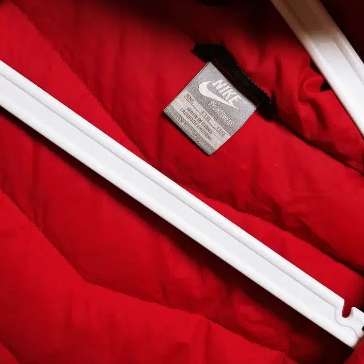 [BUNJANG] Nike Lightweight Down Jacket Red Black 578 / [3XL] 나이키 경량 패딩점퍼 700 레드블랙578