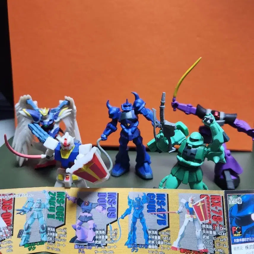 [BUNJANG] Gundam MS Selection Vol. 5 Figure Set / 건담 피규어 ms셀렉션 5탄(5종세트)