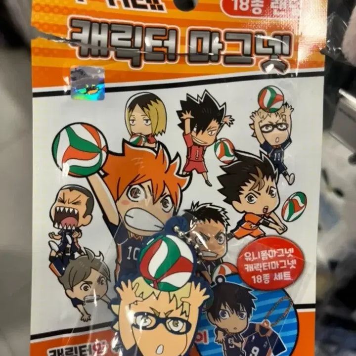 [BUNJANG] Haikyu Tsukishima Kei Magnet Keyring / 하이큐 캐릭터 마그넷 키링 츠키시마 케이