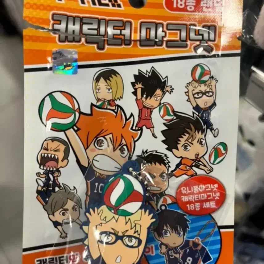 [BUNJANG] Haikyu Tsukishima Kei Magnet Keyring / 하이큐 캐릭터 마그넷 키링 츠키시마 케이