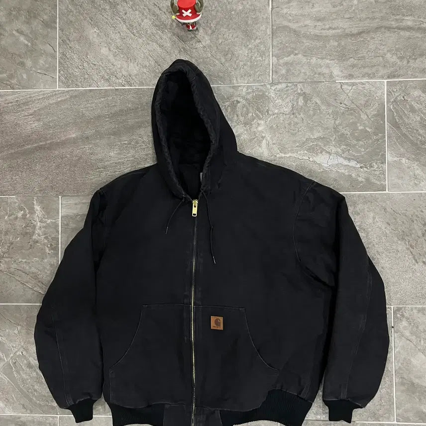 [BUNJANG] Carhartt J130 Duck Active Hooded Jacket (XL) / (XL) 칼하트 덕 액티브 후드자켓 J130 BLK 블랙