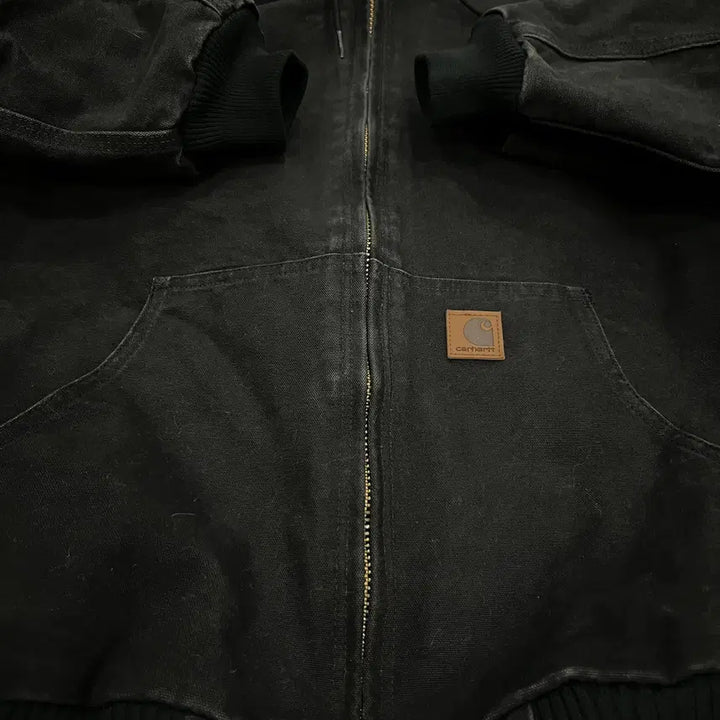 [BUNJANG] Carhartt J130 Duck Active Hooded Jacket (XL) / (XL) 칼하트 덕 액티브 후드자켓 J130 BLK 블랙