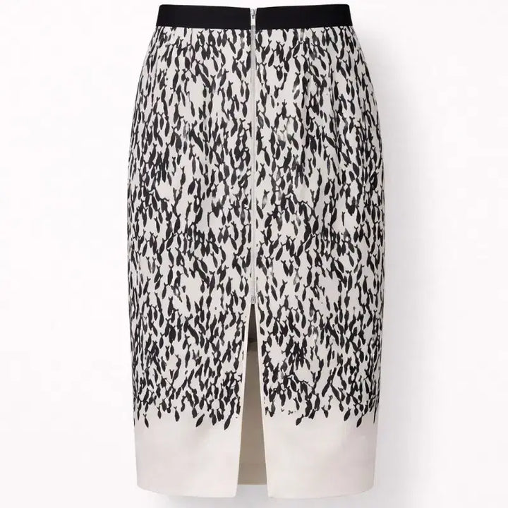 [SOLD OUT] 마크케인(MARCCAIN) 그래픽 미디 스커트 55 | 독일 하이엔드