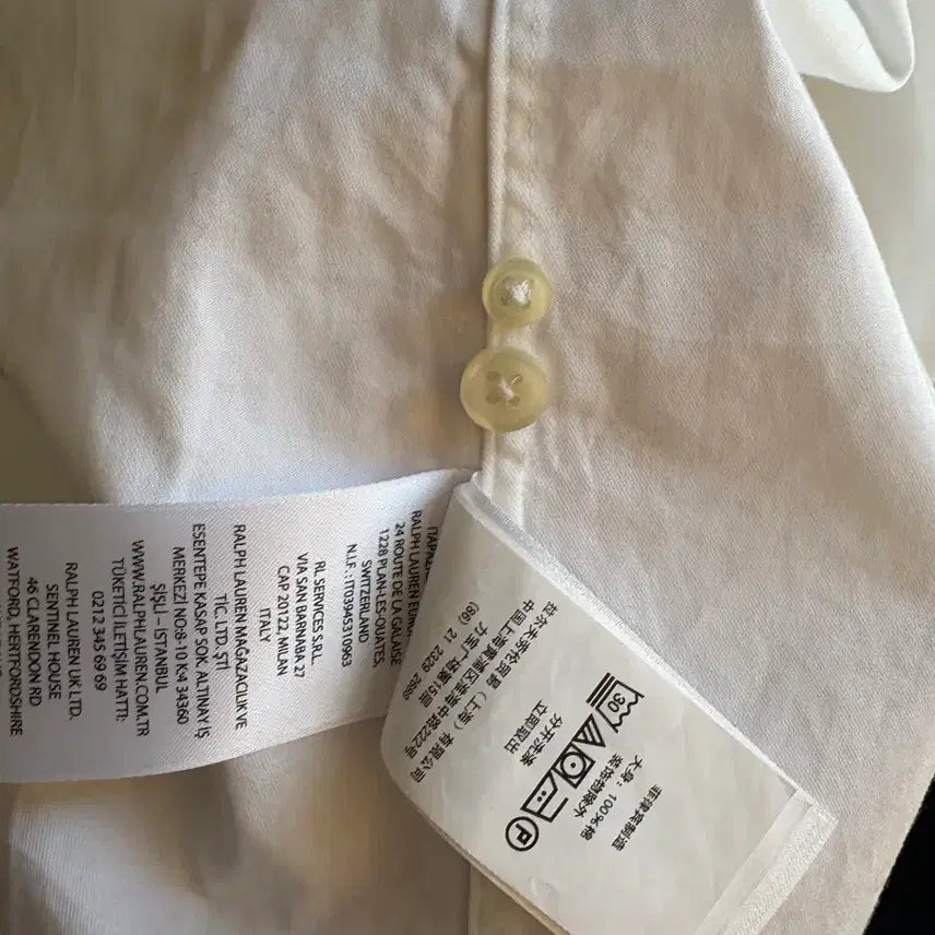 [BUNJANG] Polo Ralph Lauren Classic Fit Featherweight Short Sleeve Shirt / 폴로 랄프로렌 클래식 핏 페더웨이트 반팔 셔츠 L