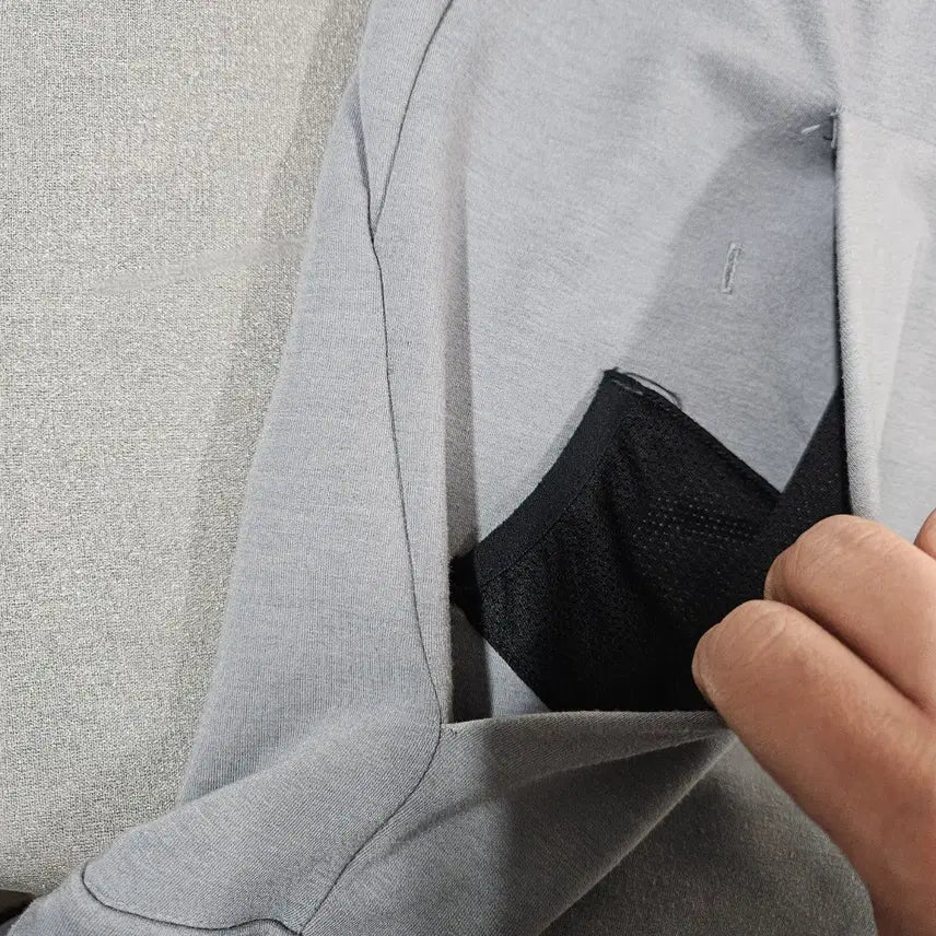 [SOLD OUT] XL 105 나이키 드라이핏 기능성 후드집업 그레이