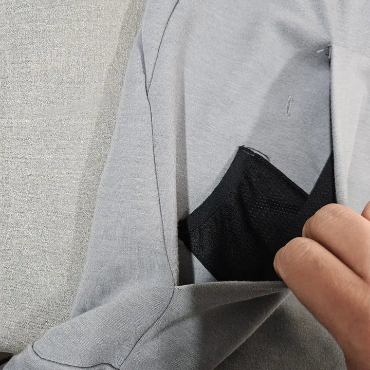 [SOLD OUT] XL 105 나이키 드라이핏 기능성 후드집업 그레이