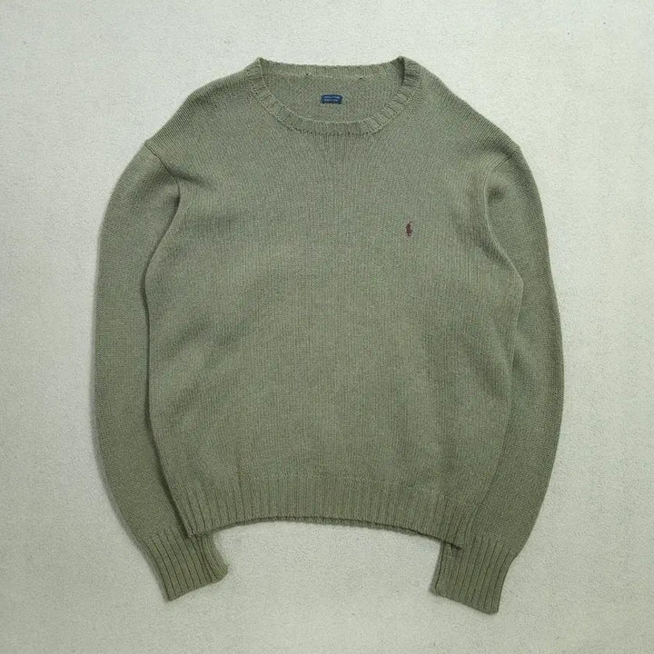 [BUNJANG] Polo Ralph Lauren 90s Cotton Knit Sweater / 90s 폴로 랄프 로렌 코튼 니트