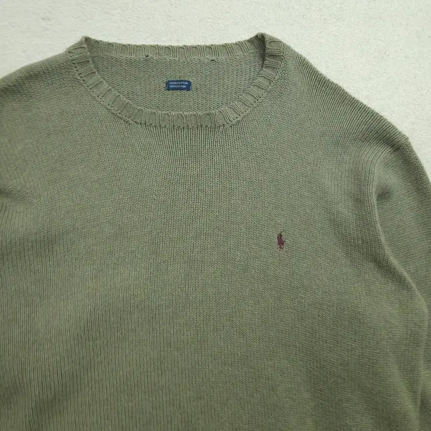 [BUNJANG] Polo Ralph Lauren 90s Cotton Knit Sweater / 90s 폴로 랄프 로렌 코튼 니트