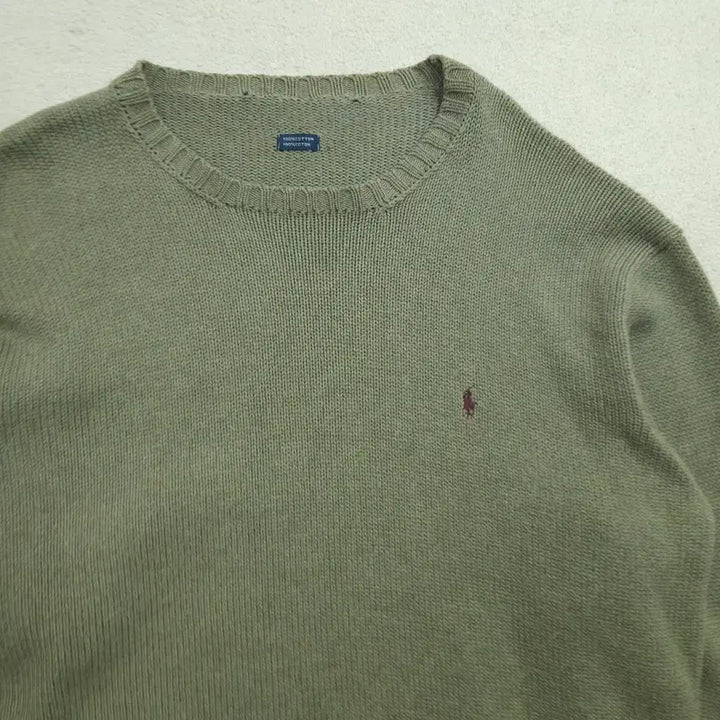 [BUNJANG] Polo Ralph Lauren 90s Cotton Knit Sweater / 90s 폴로 랄프 로렌 코튼 니트