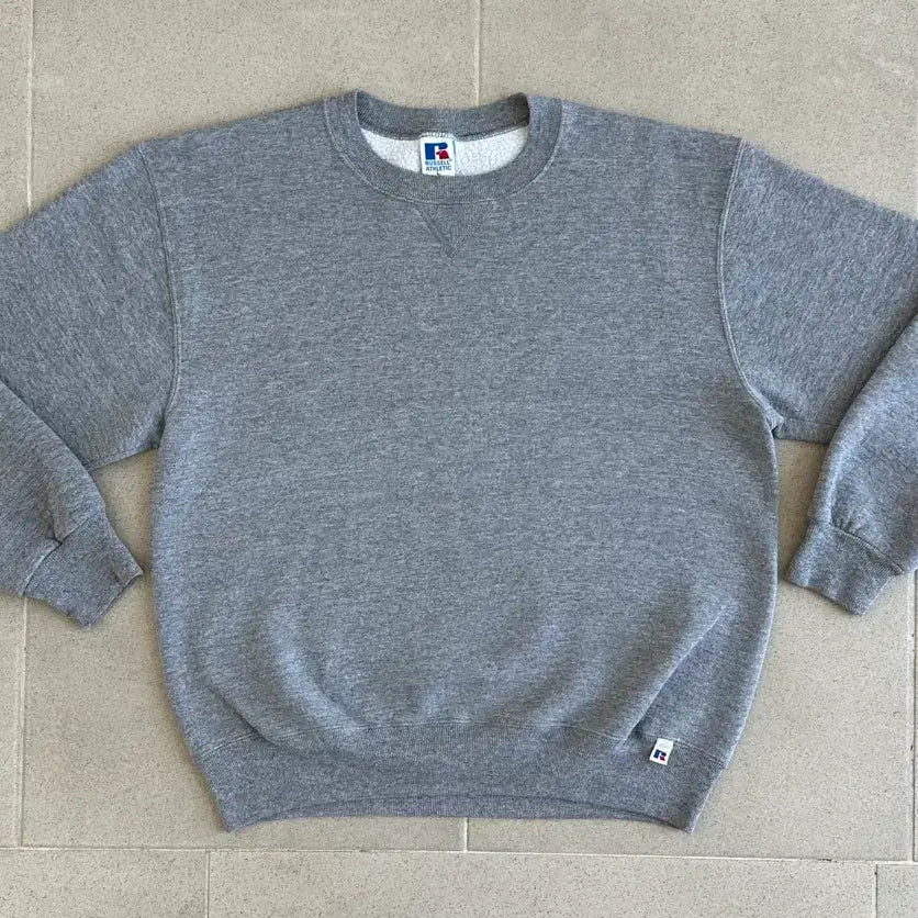 [SOLD OUT] 90s 빈티지 러셀 스웻셔츠 그레이 L USA