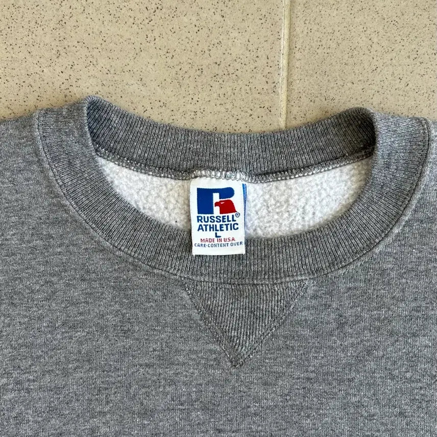 [SOLD OUT] 90s 빈티지 러셀 스웻셔츠 그레이 L USA