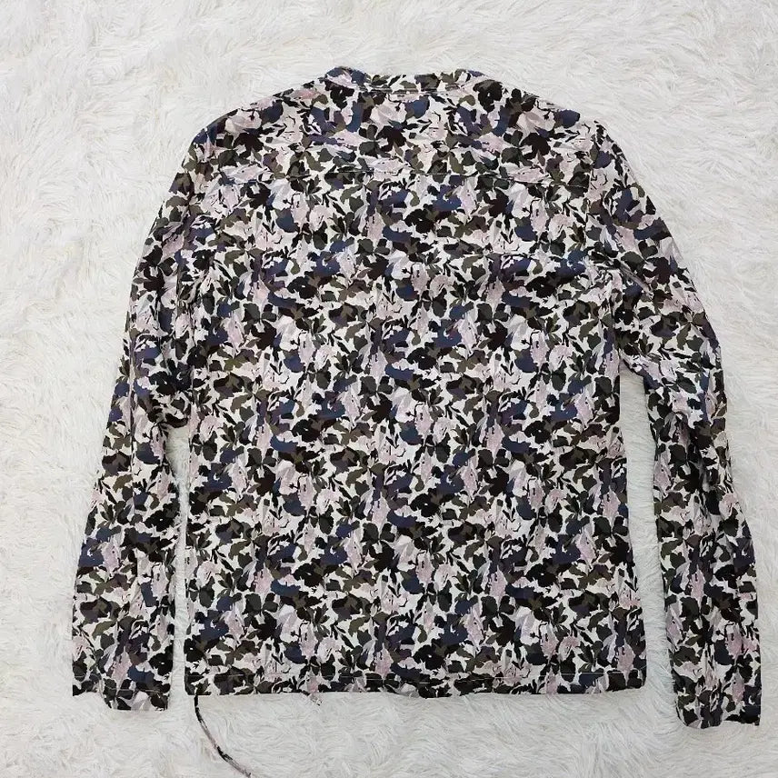 [BUNJANG] AIGLE Floral Pattern Long Sleeve Shirt / AIGLE 에이글 플라워 패턴 롱 슬리브 셔츠