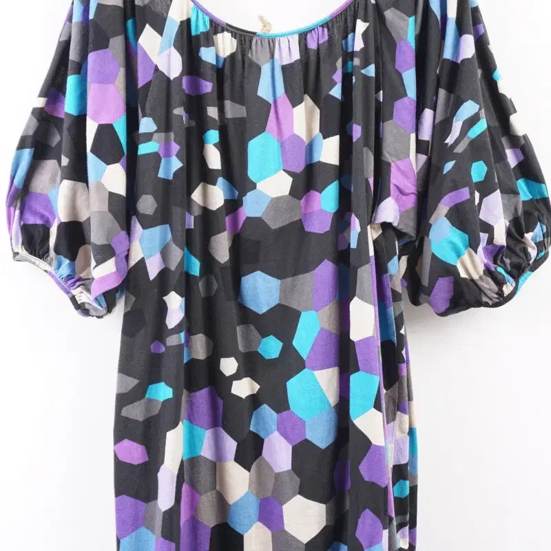[BUNJANG] PAUL SMITH Honeycomb Off-Shoulder Mini Dress / PAUL SMITH 폴스미스 벌룬 오프숄더원피스 튜닉 미니원피스 C303