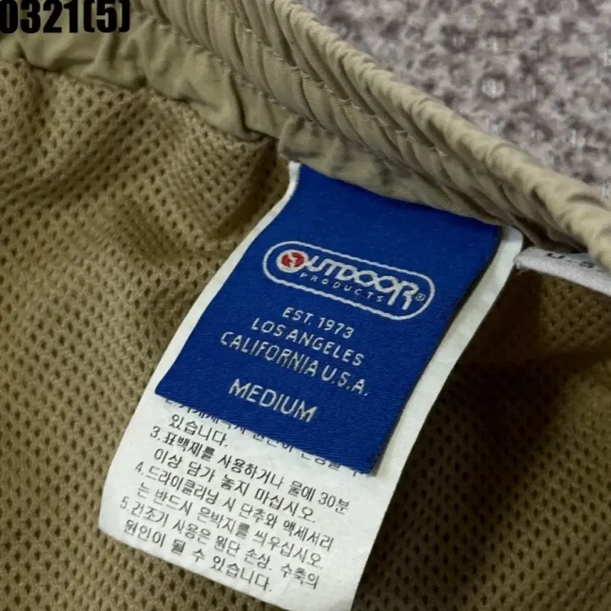 [SOLD OUT] 아웃도어프로덕트 반바지 카키색 남성용m 0321
