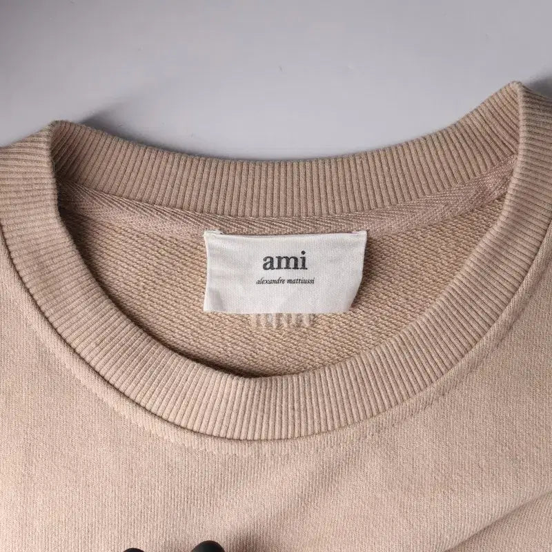 [BUNJANG] AMI Alexandre Mattiussi Small Heart Logo Sweatshirt M / AMI 알렉산드르 마티우시 스몰 하트 로고 맨투맨 M