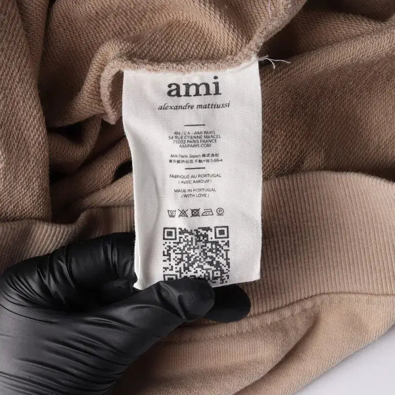[BUNJANG] AMI Alexandre Mattiussi Small Heart Logo Sweatshirt M / AMI 알렉산드르 마티우시 스몰 하트 로고 맨투맨 M