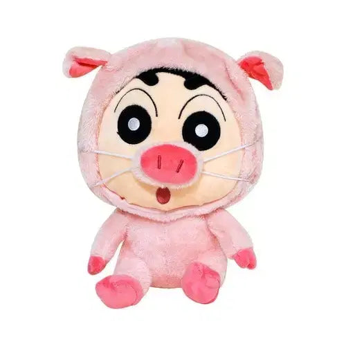[BUNJANG] Crayon Shin-chan Pig Costume Plush Doll 25cm / 짱구는못말려 짱구 돼지옷 인형 25CM(정품/새상품)