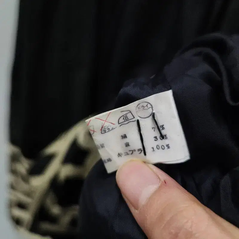 [BUNJANG] Vintage Bohemian Embroidered Linen Black Dress / 빈티지 오리엔탈 보헤미안 자수 린넨 블랙 원피스