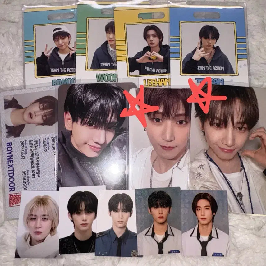 [BUNJANG] BOYNEXTDOOR Photocard and Profile Photo Bundle Set / 보이넥스트도어 포카,증사 일괄 판매합니다!!