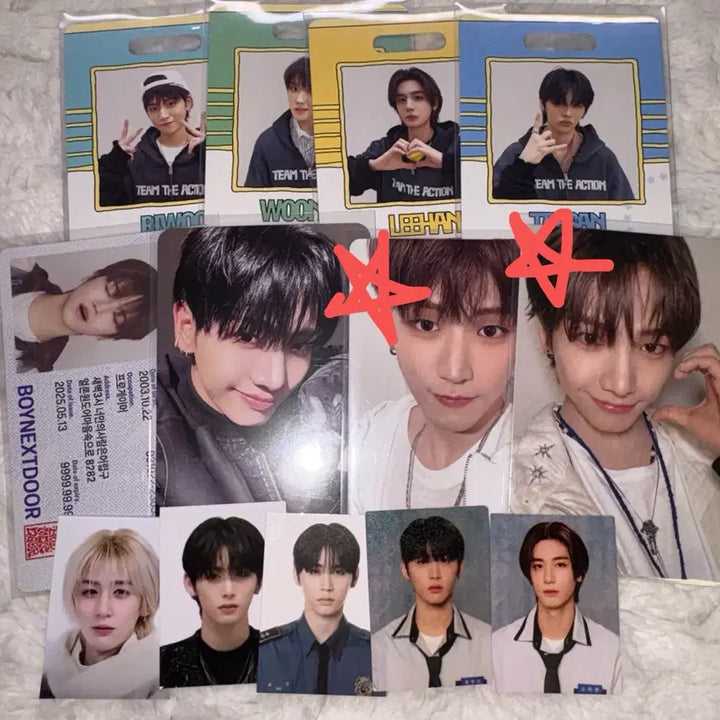 [BUNJANG] BOYNEXTDOOR Photocard and Profile Photo Bundle Set / 보이넥스트도어 포카,증사 일괄 판매합니다!!