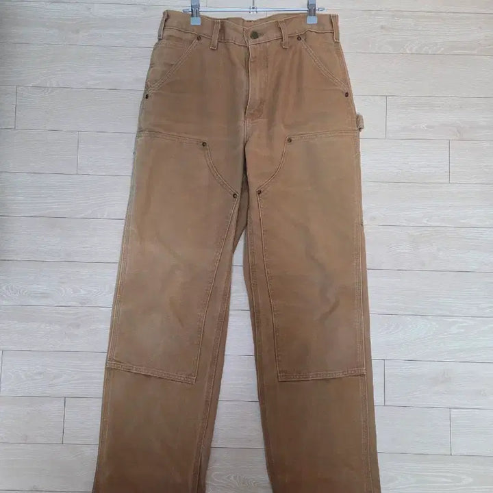 [SOLD OUT] [30 x 32] 칼하트 더블니 팬츠(B136) 브라운