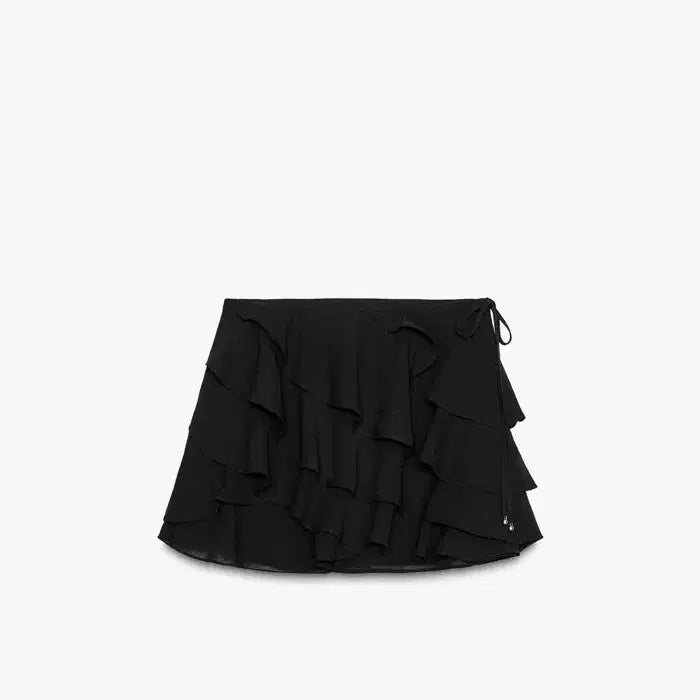 [BUNJANG] Zara Frill Skirt Pants / Zara 자라 프릴 스커트 팬츠