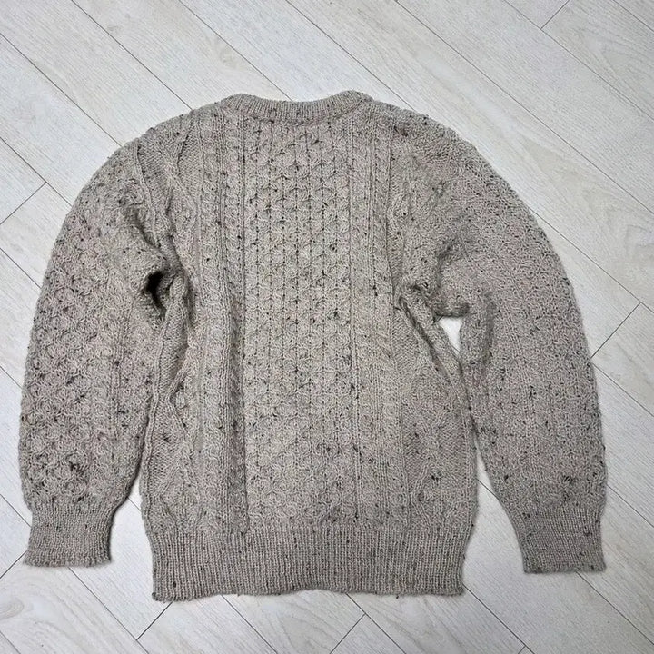 [BUNJANG] Aran Crafts Merino Wool Round Neck Sweater / Aran Crafts 아란크래프트  메리노울100%   라운드넥 스웨터