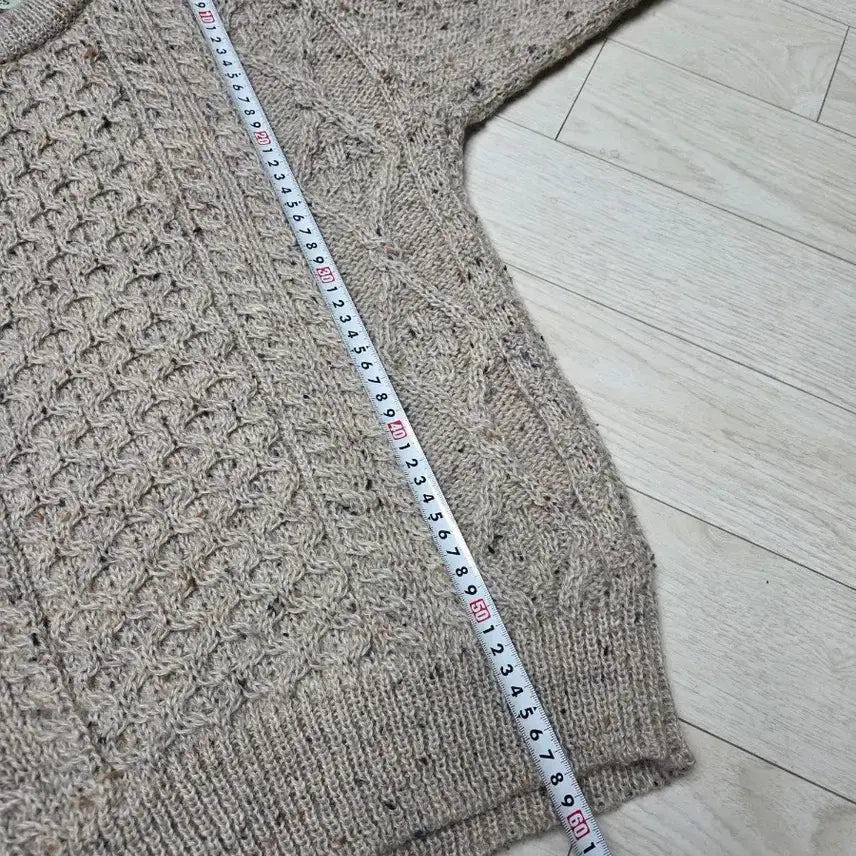 [BUNJANG] Aran Crafts Merino Wool Round Neck Sweater / Aran Crafts 아란크래프트  메리노울100%   라운드넥 스웨터