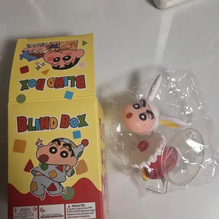 [BUNJANG] Crayon Shin-chan Blind Box Figure, Crayon Shin-chan Clock Rabbit Figure / 짱구 블라인드 박스 피규어, 짱구 시계토끼 피규어