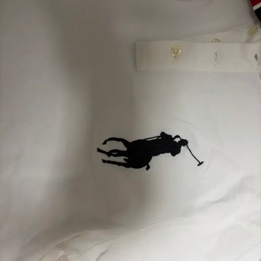 [BUNJANG] Polo Ralph Lauren White Short Sleeve Polo Shirt / 폴로