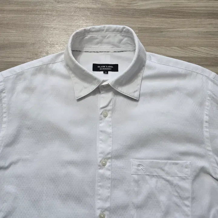 [BUNJANG] Burberry Black Label White Shirt / 90) 버버리 블랙라벨 화이트 셔츠