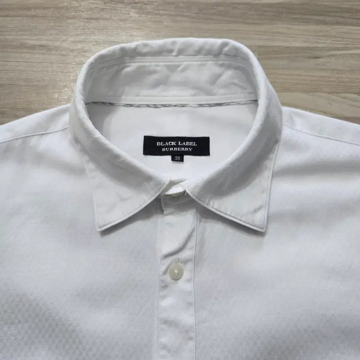 [BUNJANG] Burberry Black Label White Shirt / 90) 버버리 블랙라벨 화이트 셔츠