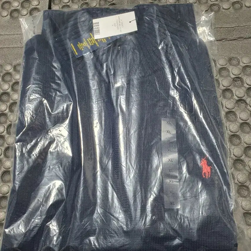 [BUNJANG] Polo Ralph Lauren Navy Half-Zip Knit Sweater / 폴로 랄프로렌 네이비 반집업니트 XL 새상품