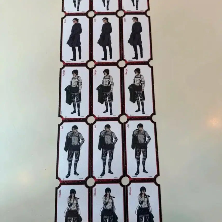 [BUNJANG] Attack on Titan Megabox Special Gift / 진격의거인 메가박스 특전