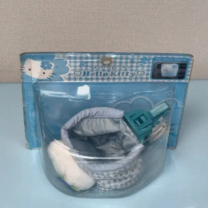 [BUNJANG] Sanrio Hello Kitty Car Cup Holder Storage Pouch / 2003 고전 산리오 키티 차량 컵 홀더 주머니 보관함