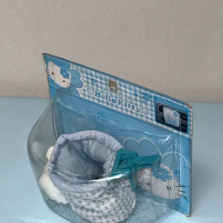 [BUNJANG] Sanrio Hello Kitty Car Cup Holder Storage Pouch / 2003 고전 산리오 키티 차량 컵 홀더 주머니 보관함