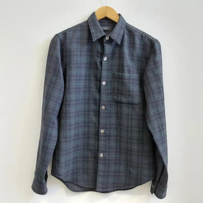 [BUNJANG] Theory Checkered Shirt XS Men&