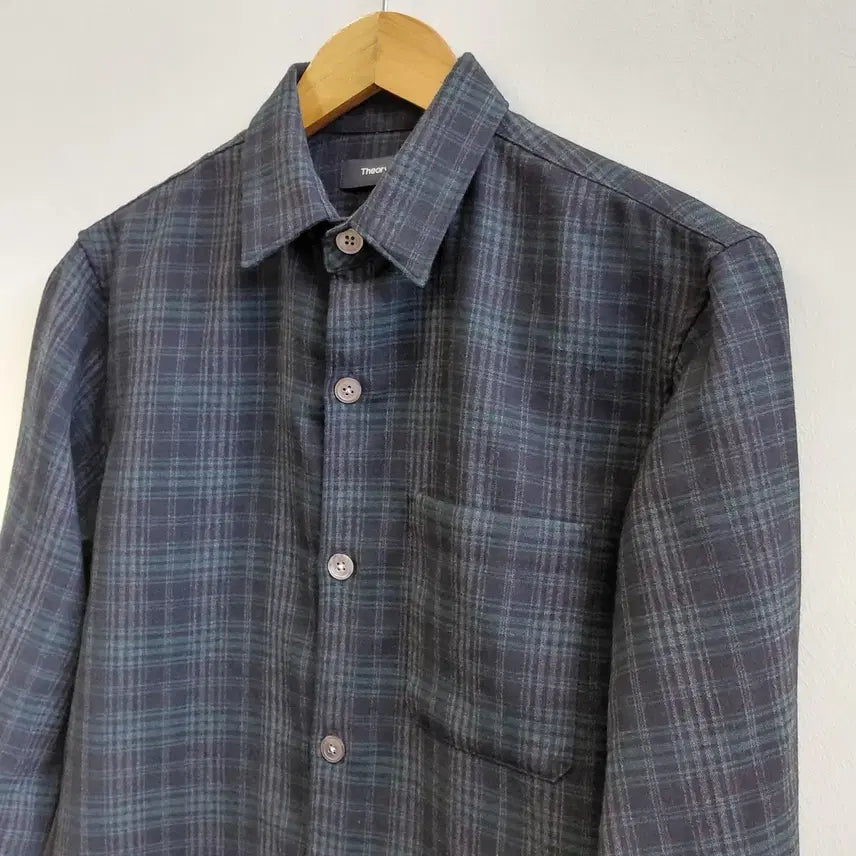 [BUNJANG] Theory Checkered Shirt XS Men&