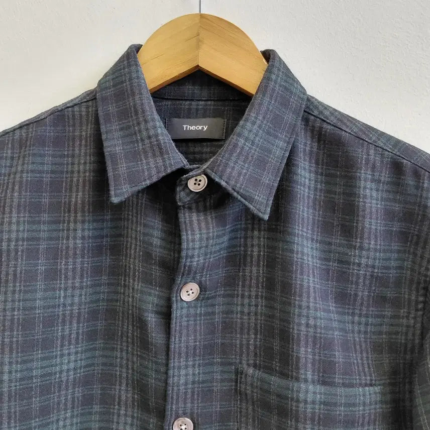 [BUNJANG] Theory Checkered Shirt XS Men&