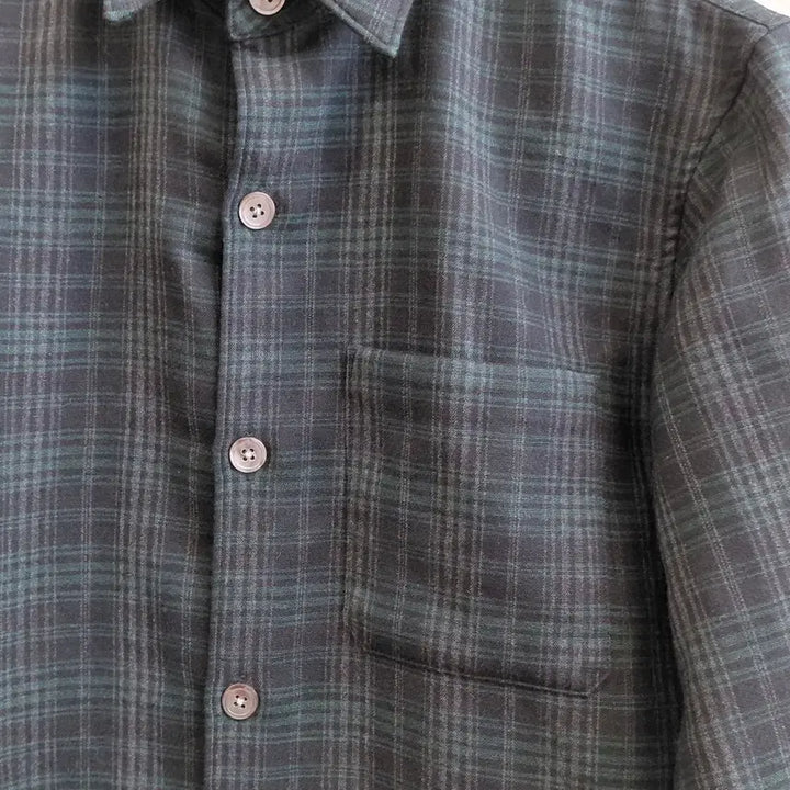 [BUNJANG] Theory Checkered Shirt XS Men&