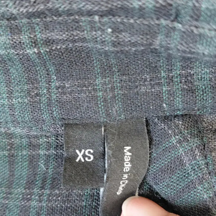 [BUNJANG] Theory Checkered Shirt XS Men&